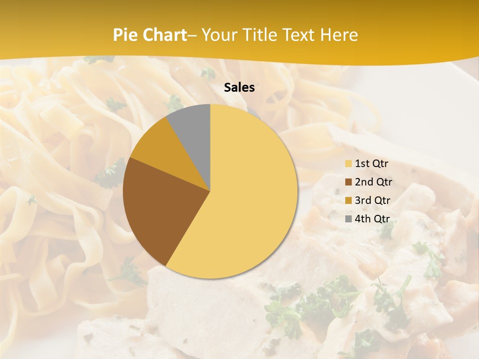 Cream Restaurant Gourmet PowerPoint Template