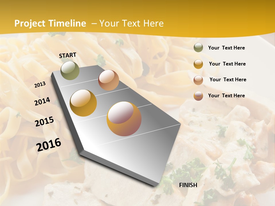Cream Restaurant Gourmet PowerPoint Template