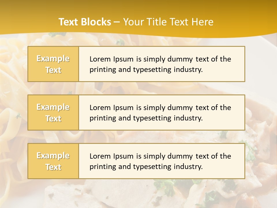 Cream Restaurant Gourmet PowerPoint Template