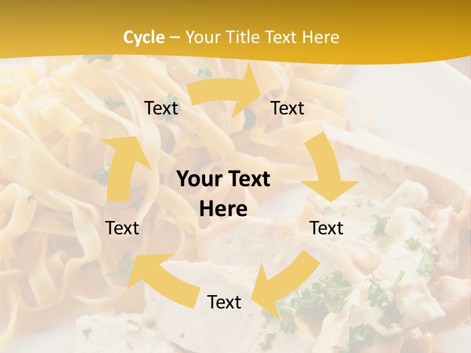 Cream Restaurant Gourmet PowerPoint Template