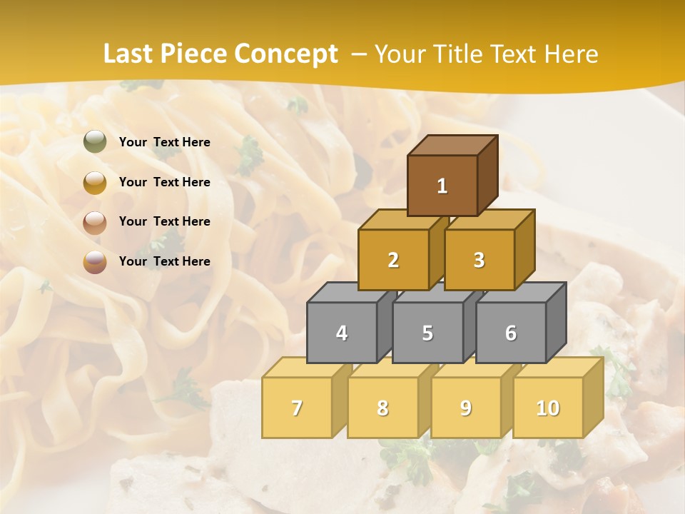 Cream Restaurant Gourmet PowerPoint Template