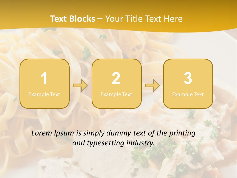 Cream Restaurant Gourmet PowerPoint Template