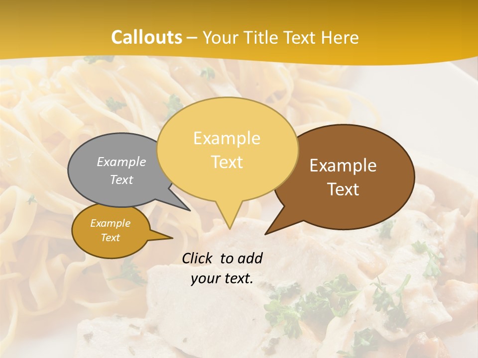 Cream Restaurant Gourmet PowerPoint Template