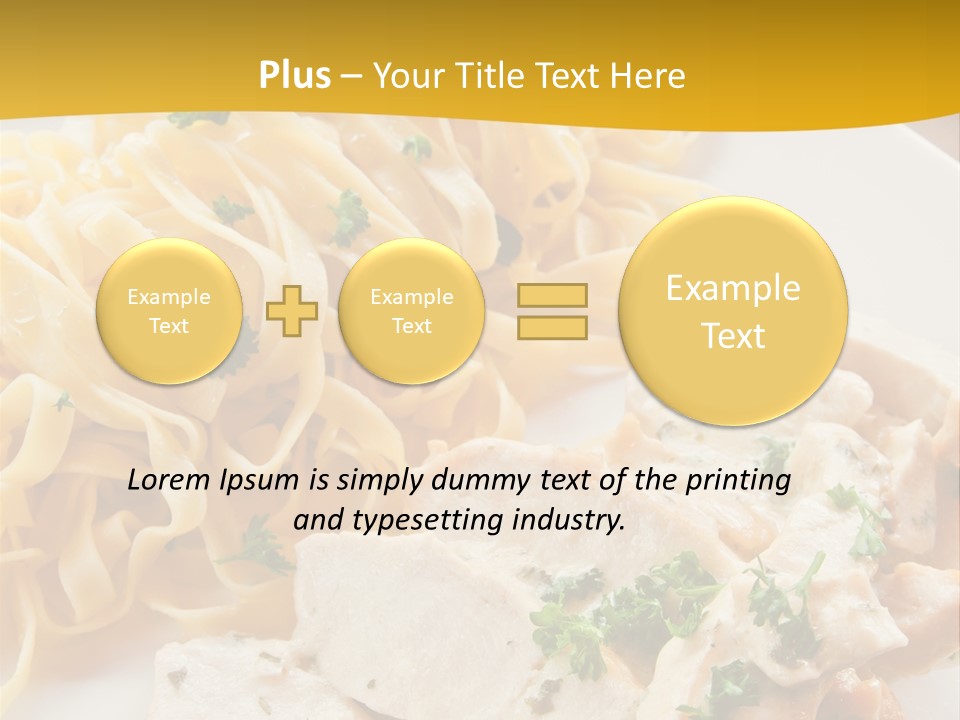 Cream Restaurant Gourmet PowerPoint Template