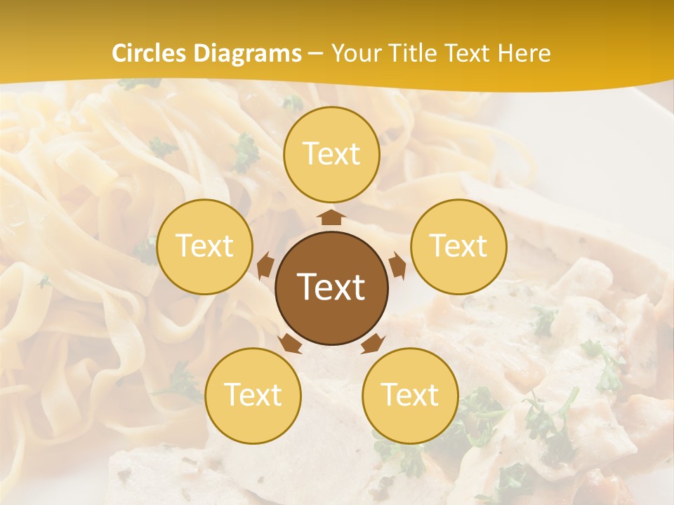 Cream Restaurant Gourmet PowerPoint Template