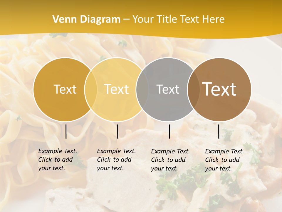 Cream Restaurant Gourmet PowerPoint Template