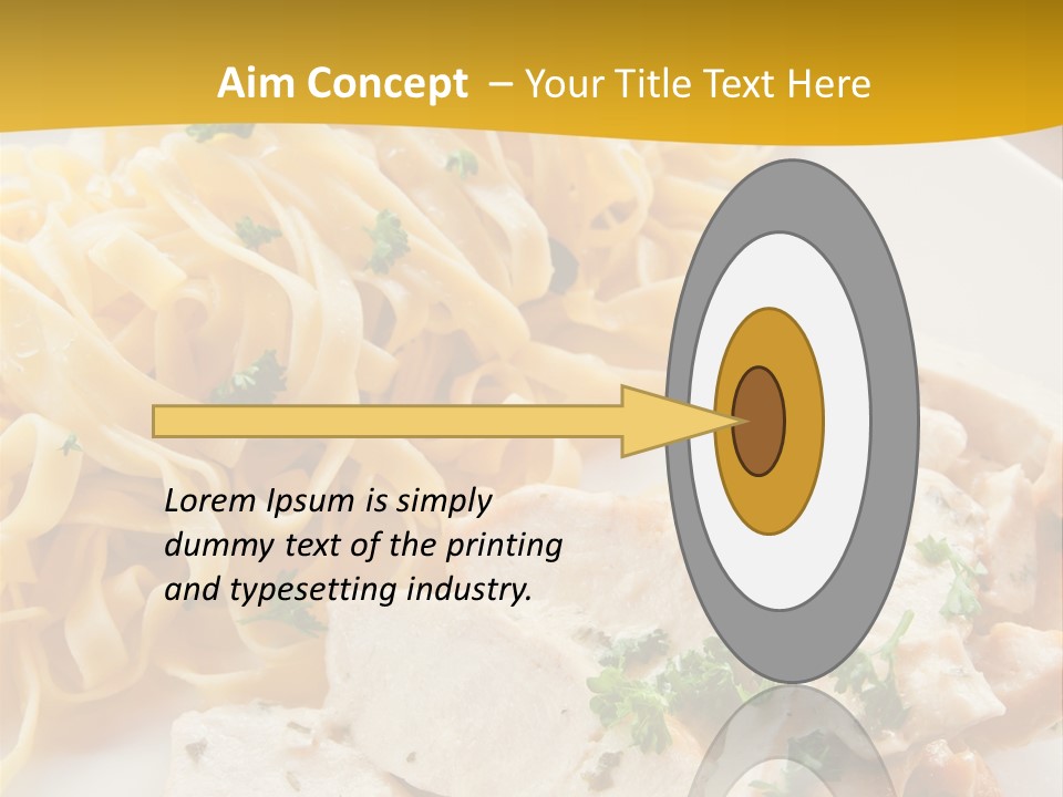 Cream Restaurant Gourmet PowerPoint Template