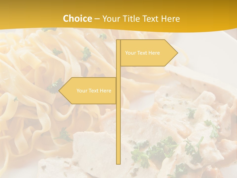 Cream Restaurant Gourmet PowerPoint Template