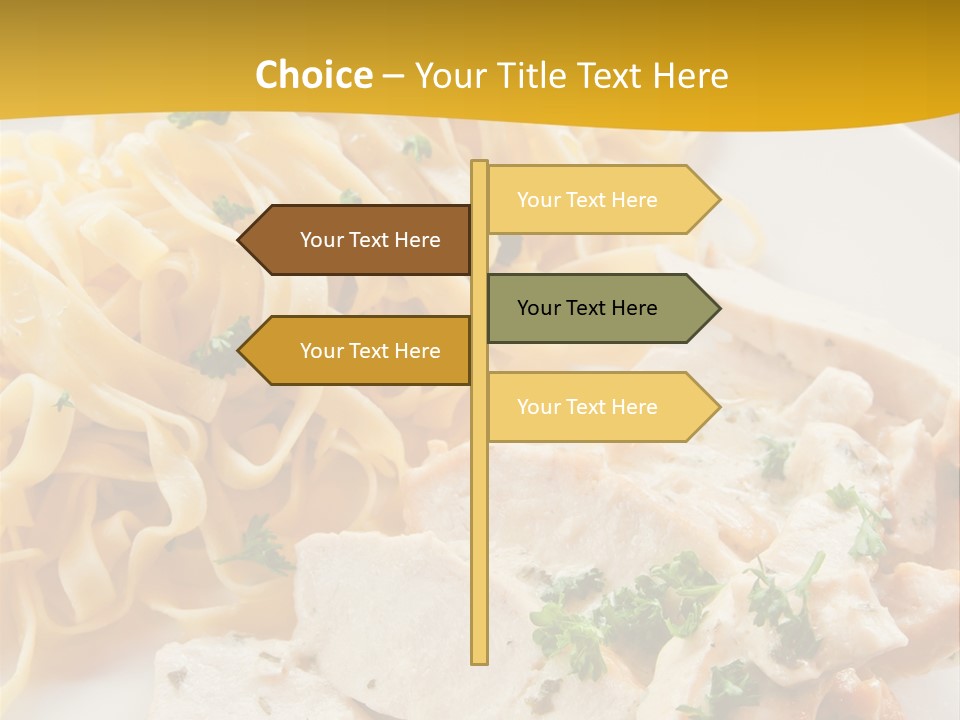 Cream Restaurant Gourmet PowerPoint Template