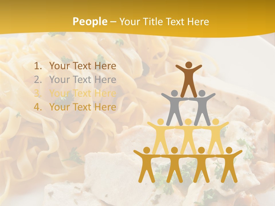 Cream Restaurant Gourmet PowerPoint Template