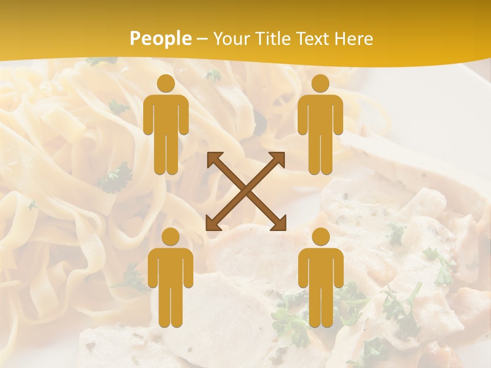 Cream Restaurant Gourmet PowerPoint Template