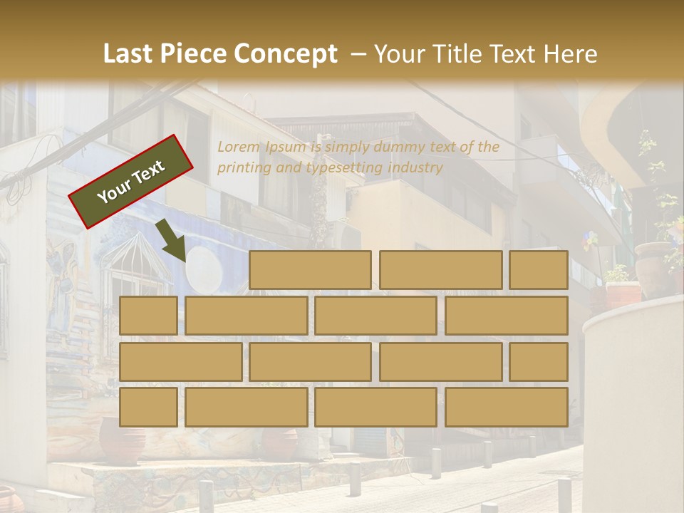Shade Building Glass PowerPoint Template