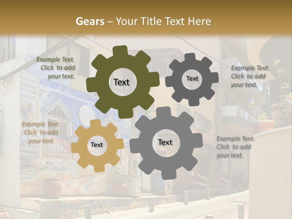 Shade Building Glass PowerPoint Template