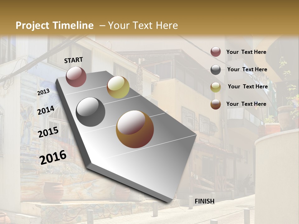 Shade Building Glass PowerPoint Template