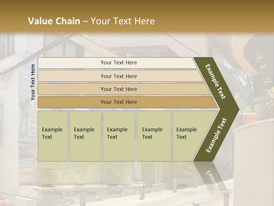 Shade Building Glass PowerPoint Template