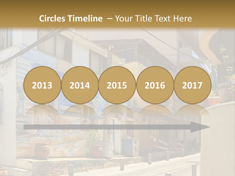 Shade Building Glass PowerPoint Template