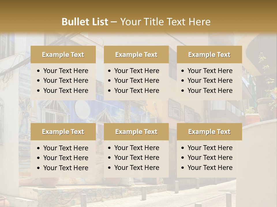 Shade Building Glass PowerPoint Template