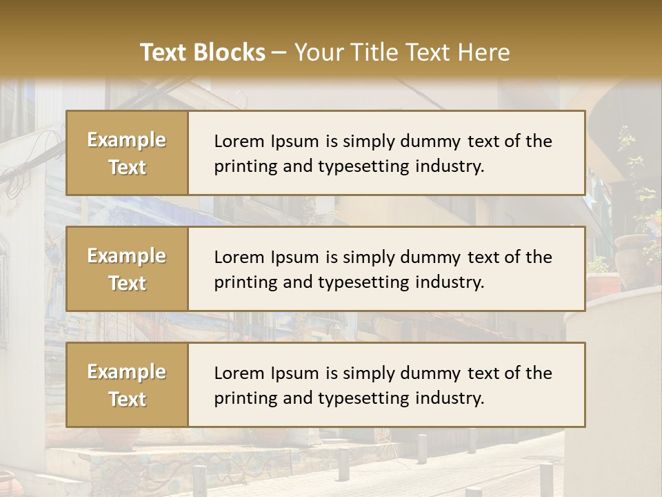 Shade Building Glass PowerPoint Template