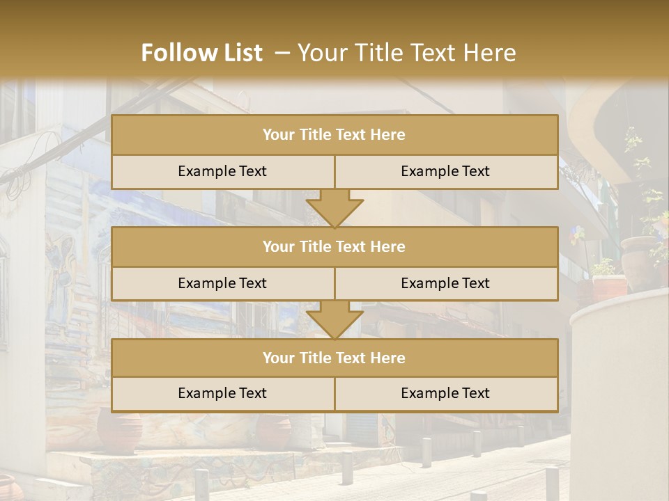 Shade Building Glass PowerPoint Template