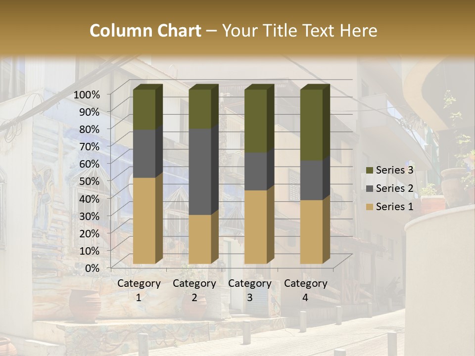 Shade Building Glass PowerPoint Template