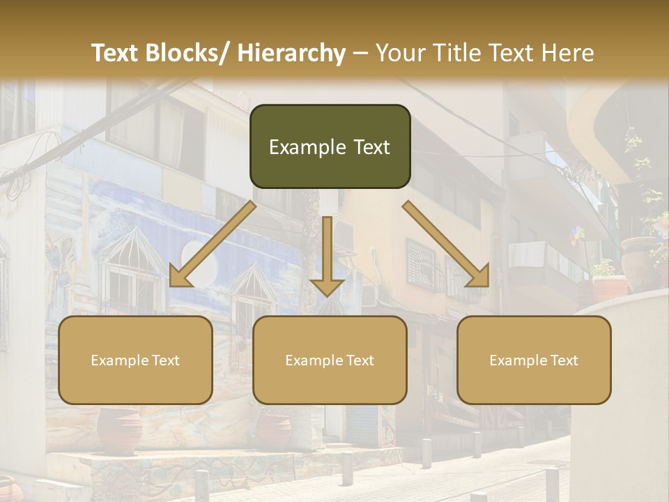 Shade Building Glass PowerPoint Template