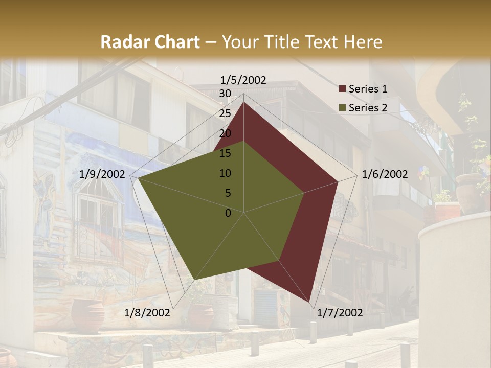 Shade Building Glass PowerPoint Template
