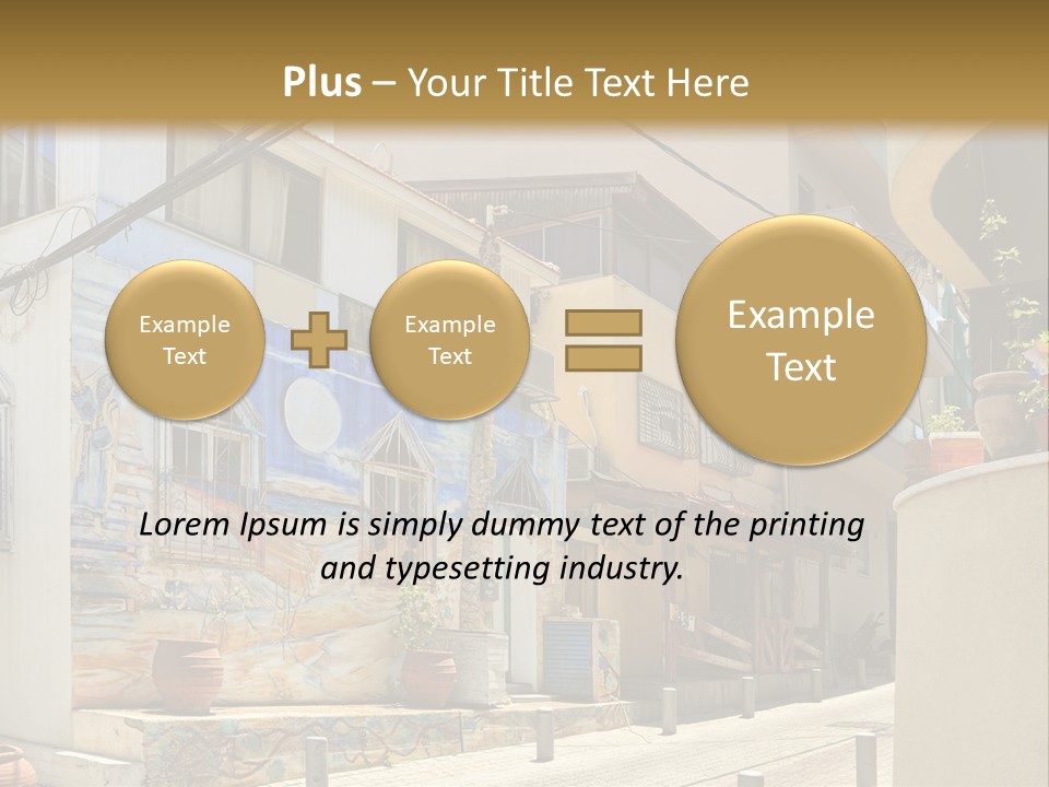 Shade Building Glass PowerPoint Template