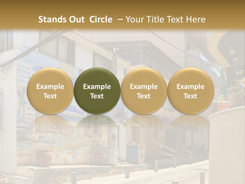 Shade Building Glass PowerPoint Template
