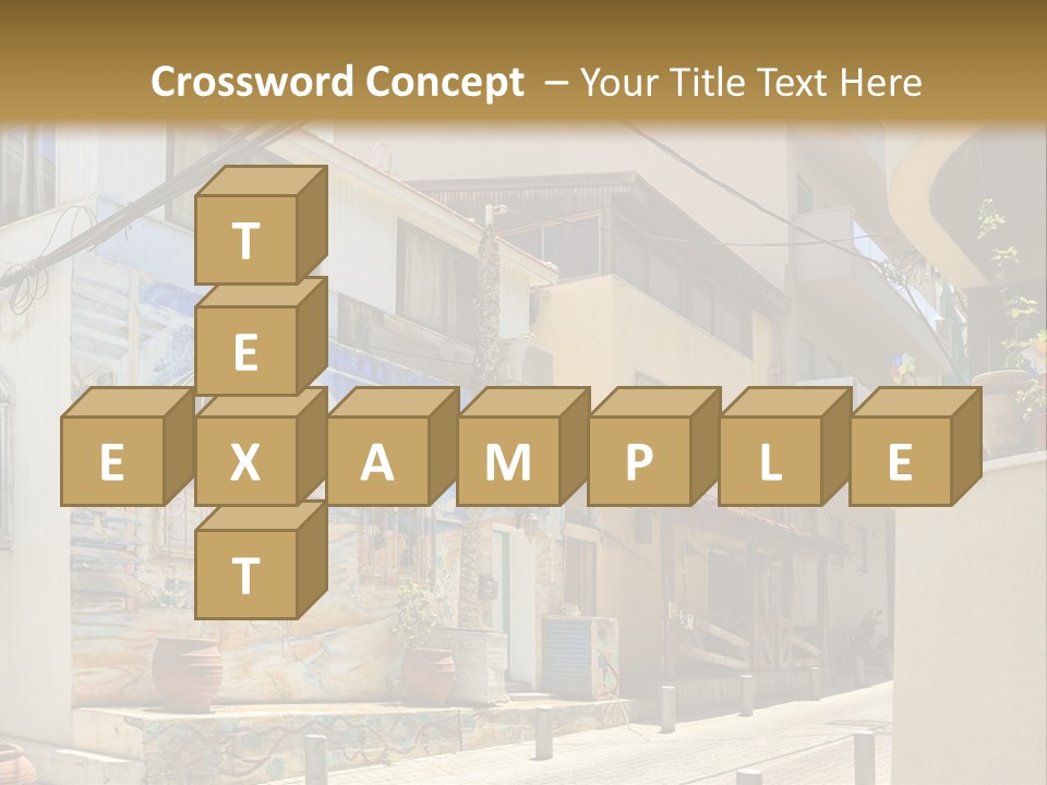 Shade Building Glass PowerPoint Template