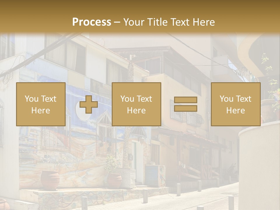 Shade Building Glass PowerPoint Template