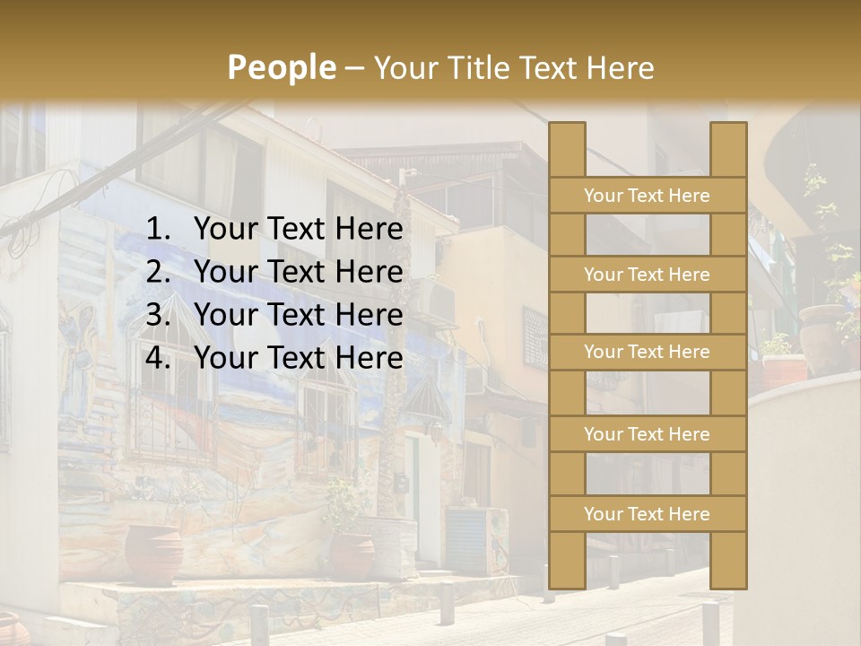 Shade Building Glass PowerPoint Template