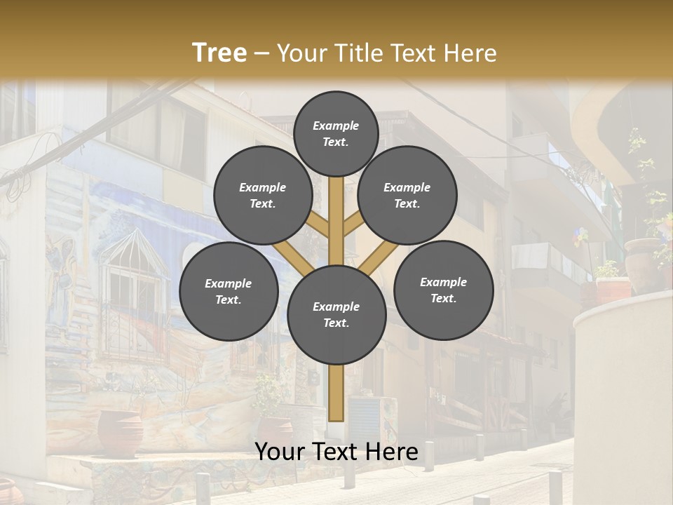 Shade Building Glass PowerPoint Template