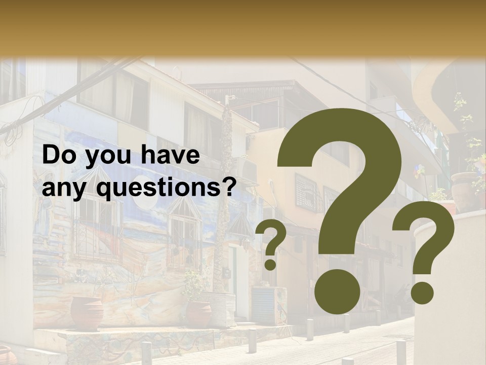 Shade Building Glass PowerPoint Template