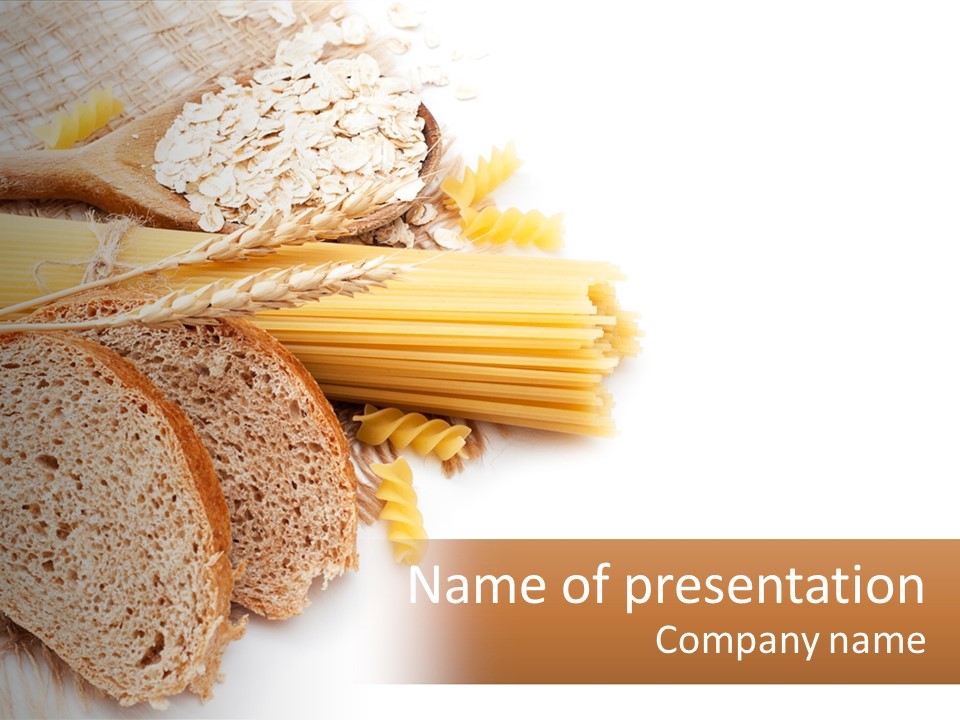 Bread Healthy Freshness PowerPoint Template