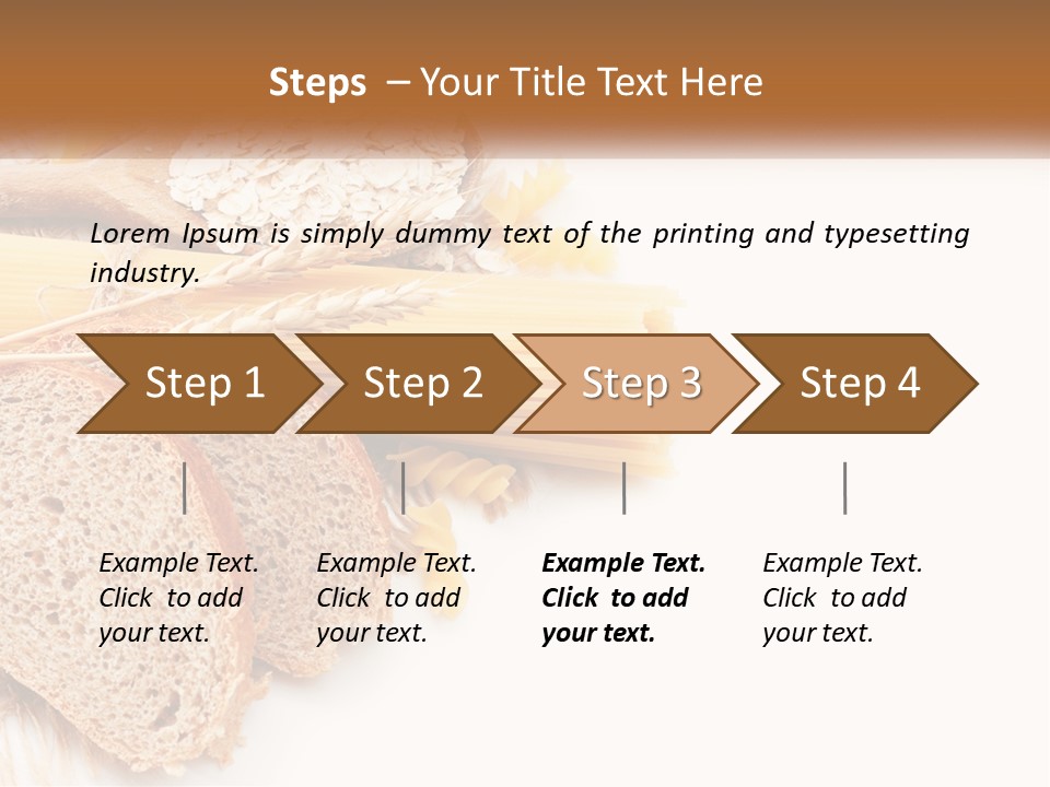 Bread Healthy Freshness PowerPoint Template