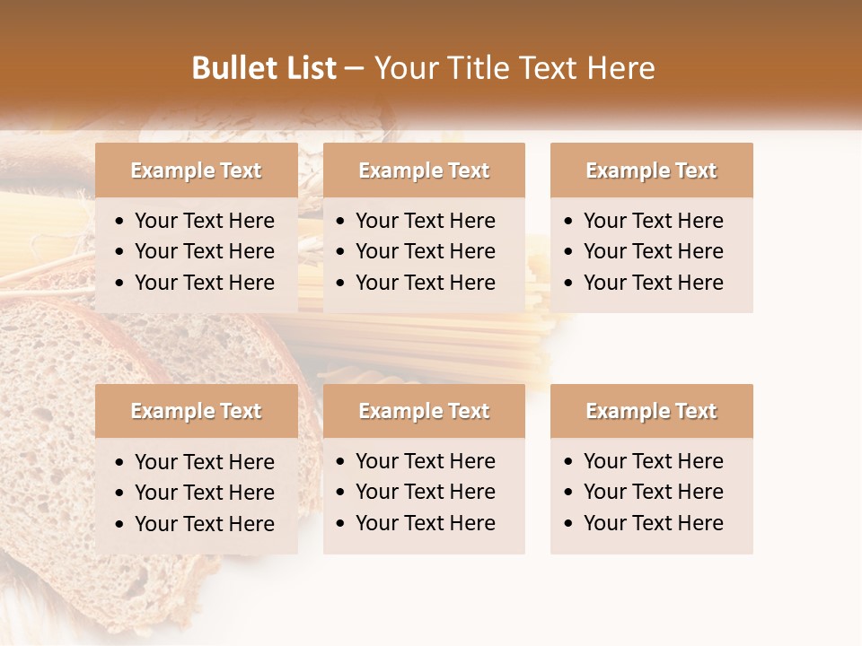 Bread Healthy Freshness PowerPoint Template