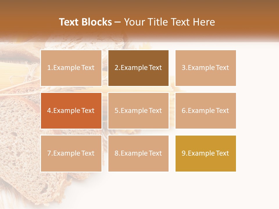 Bread Healthy Freshness PowerPoint Template