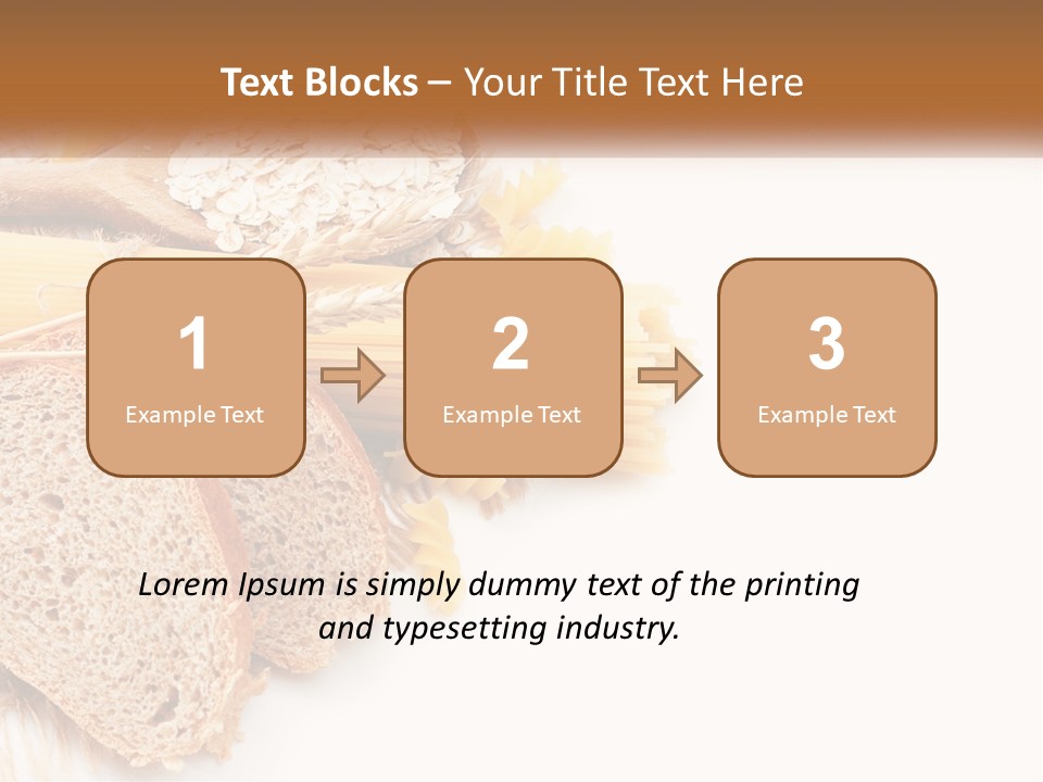Bread Healthy Freshness PowerPoint Template