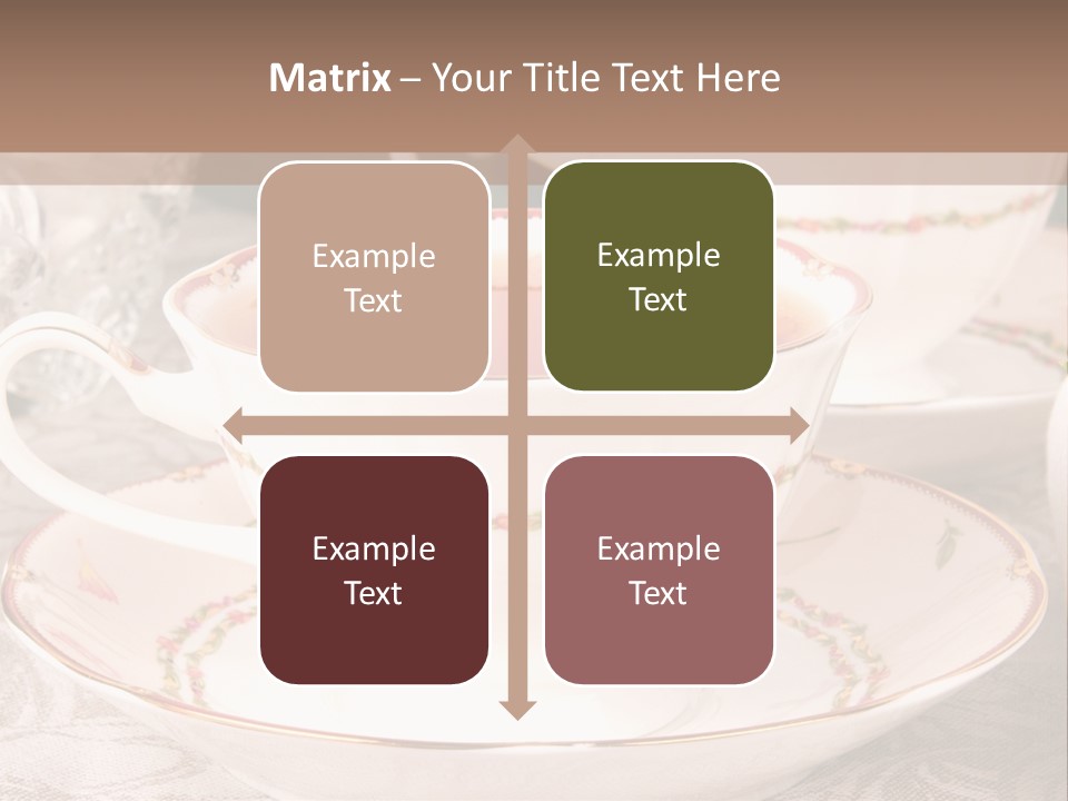 Tea Afternoon Breakfast PowerPoint Template