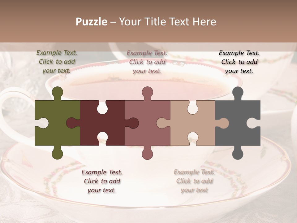 Tea Afternoon Breakfast PowerPoint Template