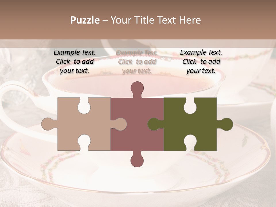 Tea Afternoon Breakfast PowerPoint Template