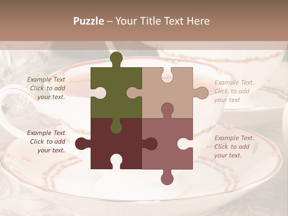 Tea Afternoon Breakfast PowerPoint Template