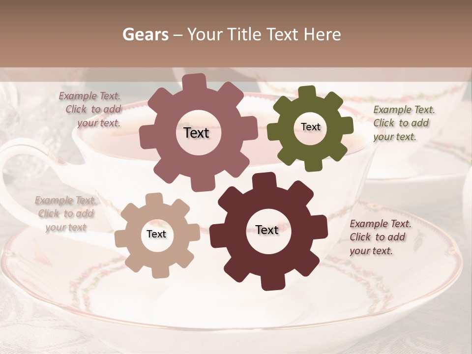 Tea Afternoon Breakfast PowerPoint Template