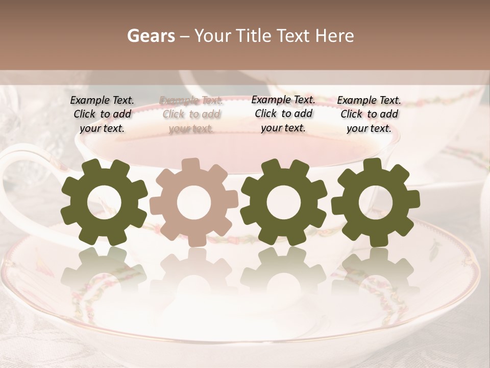 Tea Afternoon Breakfast PowerPoint Template