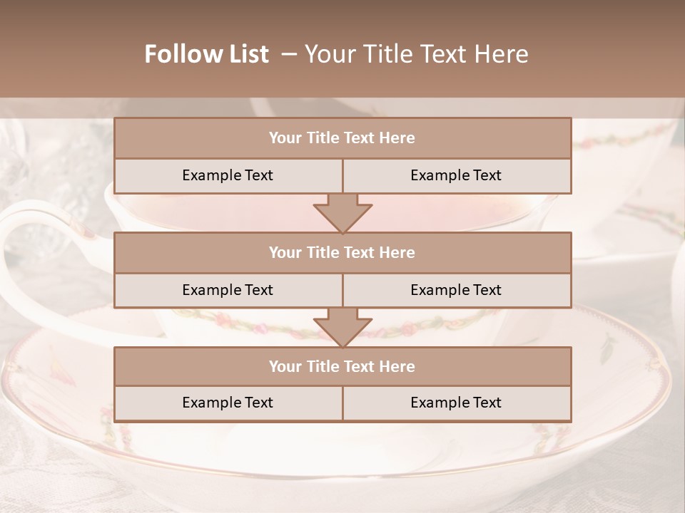 Tea Afternoon Breakfast PowerPoint Template