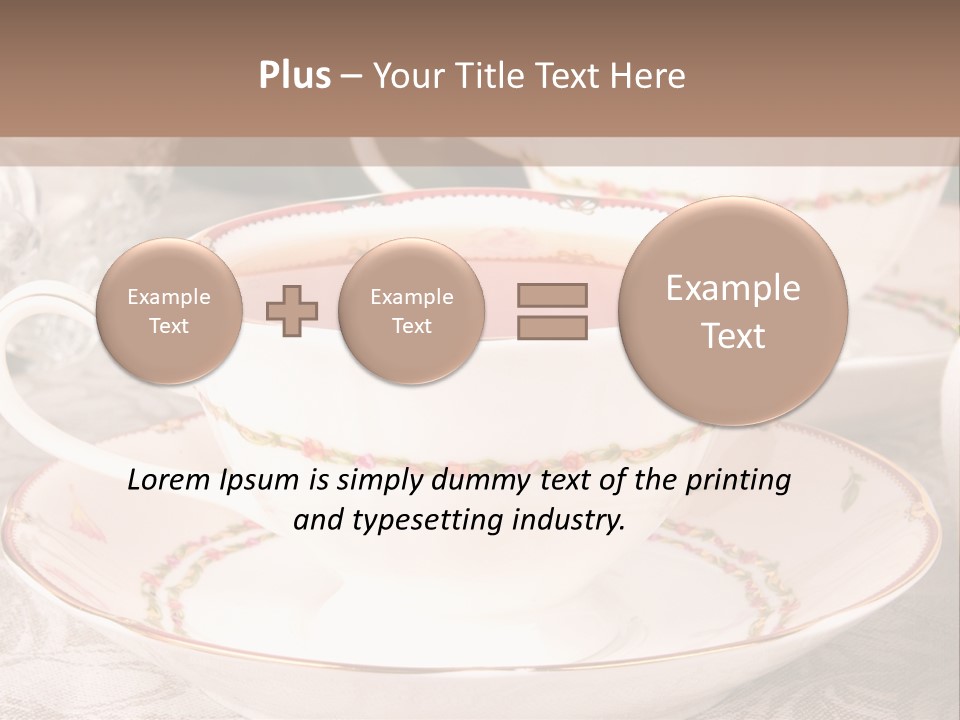 Tea Afternoon Breakfast PowerPoint Template