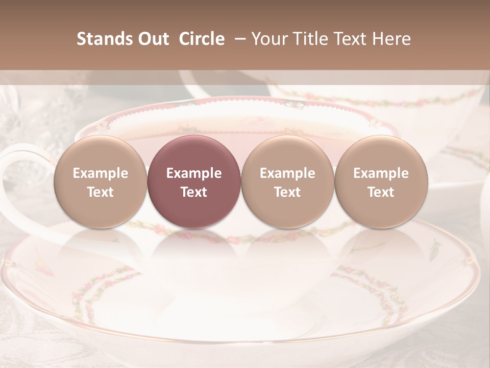 Tea Afternoon Breakfast PowerPoint Template