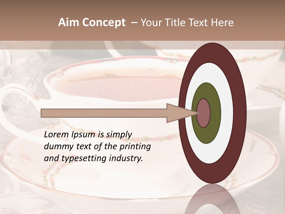 Tea Afternoon Breakfast PowerPoint Template