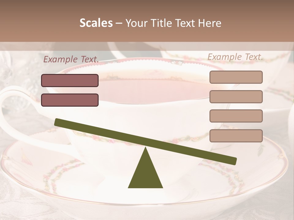 Tea Afternoon Breakfast PowerPoint Template