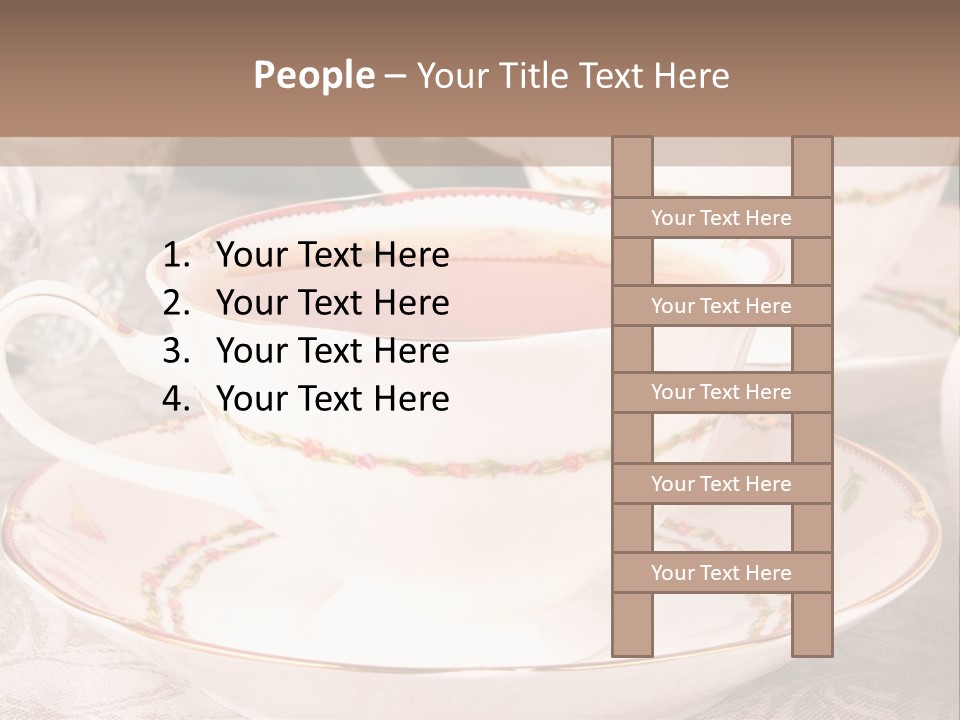 Tea Afternoon Breakfast PowerPoint Template